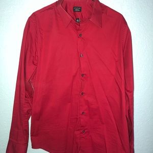 Structure Slim Fit Stretch Dress Shirt